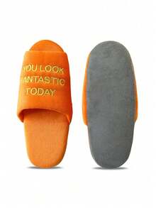 Joivida A Pair Embroidered Couple Slippers, Silent Home Slippers, Soft Fabric, Anti-Slip All-Season Indoor Home Shoes, Comfortable And Casual Home Shoes, Durable Design, Breathable Material, Suitable For The Whole Family,Valentine's Day Ramadan Festival Ramadan - Multicolor - View 13