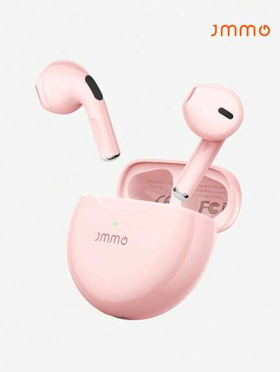 JMMO Wireless Earbuds With Premium Sound, 5.3 Auto Pairing Ear Buds With Long Playtime Light Weight Waterproof Wireless Headphones For IOS And Android , Suitable For Sports Workout, Father Dad Gift