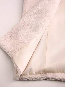 Manfinity Homme Men's Casual Solid Color Overcoat, Versatile For Autumn/Winter - Beige - View 8