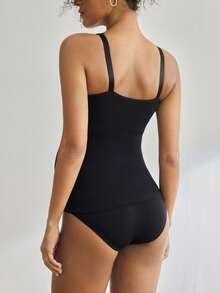 Maternity Solid Color Sleeveless Fitted Comfortable Breathable Undershirt