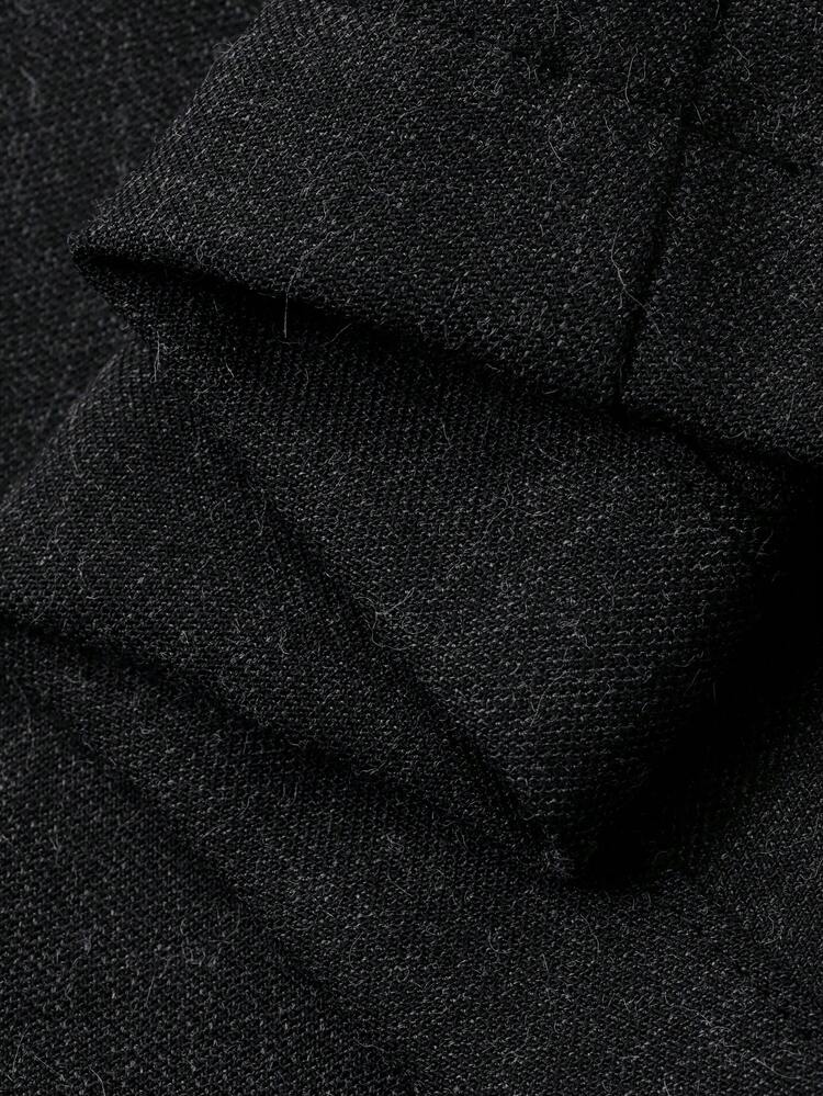 Dazy Plus Color Block Waistband Loose Casual Business Commute Invisible Zipper Straight Leg Long Pants