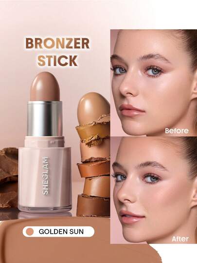 SHEGLAM Buttery Buff Barra de Contorno y Bronceador-Golden Sun Marca Belleza Maquillaje Cosmético para Mujeres Niñas Perfecto para Otoño Invierno Ideal para Y2K Elegante Moda Adecuado para Cumpleaños Navidad Presente Fiesta Listo Mejor Color