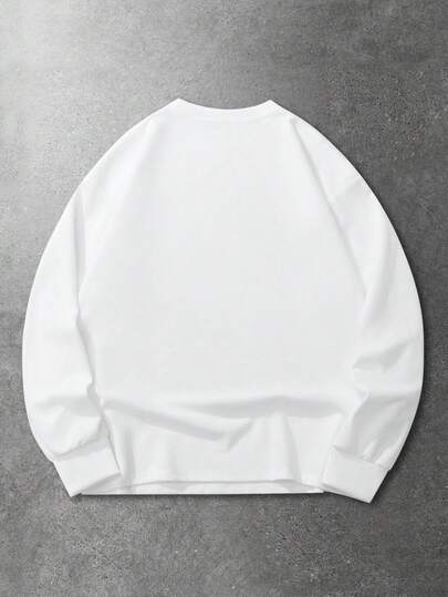 Street Life Men's Angel Printed Long Sleeve T-Shirt, Casual Wear