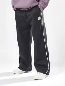 SUMWON Two Piece Hooded Sweatshirt Wide Leg Jogger Coordinated Set Casual Wear Tween Vacation - Multicolor - View 4