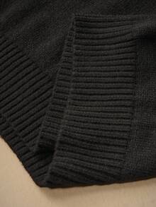 Anewsta 女士优雅高领休闲长袖针织毛衣