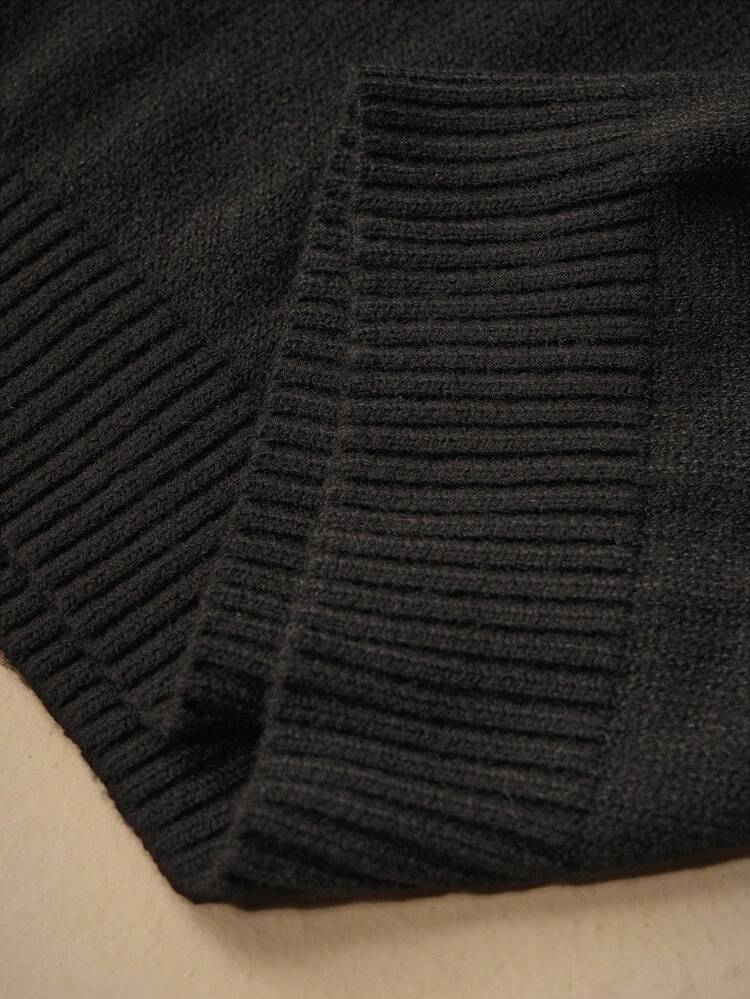 Women's Elegant Turtleneck Casual Long Sleeve Knit Sweater