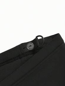 Modmama 2 Stücke Umstandsleggings mit hoher Dehnbarkeit und Taschen - Schwarz - Übersicht 10