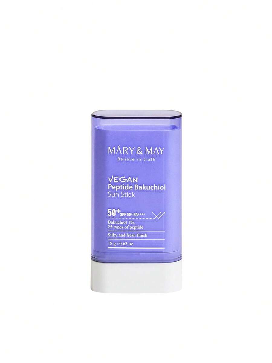 Mary&May Vegan Peptide Bakuchiol Sun Stick SPF50+ PA++++ 18 G - Multicolor - View 1