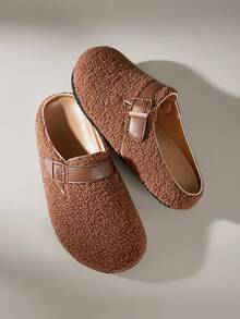 Solecia Women's Casual Versatile Simple Flat Shoes - Brown - View 6