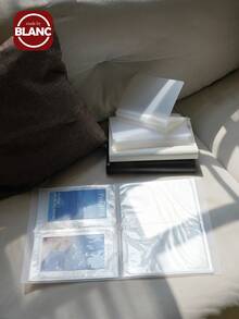 K-Pop Fotoalbum, Kartenalbum, Sammlungsalbum, kratzfeste transparente Abdeckung Notizbuch, Postkartenbuch, Poesiealbum, Erinnerungssammlung Schule wieder los, Schule wieder los, Schulmaterial