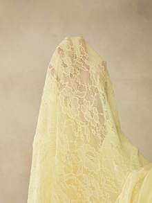 Cheriluna Maternity Maternity Photography Dress, Lace Dress/Elegant Dresses For Party, Yellow Dress For New Year, Winter Dress - Yellow - View 6