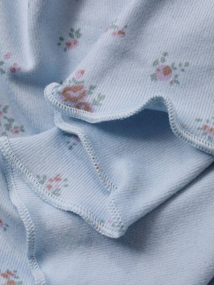 Ditsy Floral Loose & Comfortable Women Pajama Set