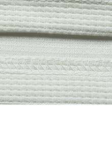 Manfinity Mode 男式纯色长袖拉链设计休闲通勤 Polo 衫 - 米色 - 查看 4