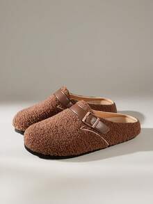 Solecia Women's Casual Versatile Simple Flat Shoes - Brown - View 2