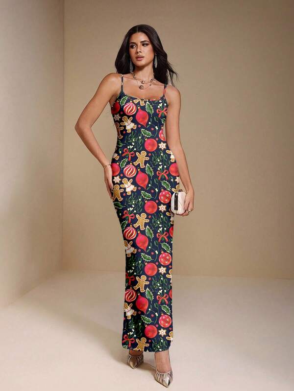 Glamance Vecteezy Vestido de fiesta sexy con tirantes finos para mujer, adecuado para invierno y otoño