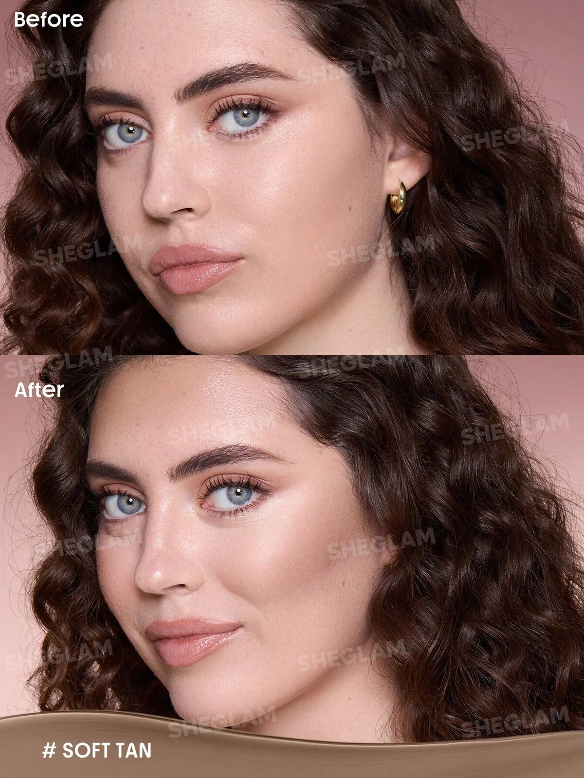 Buttery Buff Contour & Bronzer Stick-Soft Tan Brand Beauty Makeup Face Paint Cosmetic For Women Girls Perfect For Fall Winter Ideal For Y2K Fancy Fashion Suitable For Birthday Christmas Present Party Ready Best Color