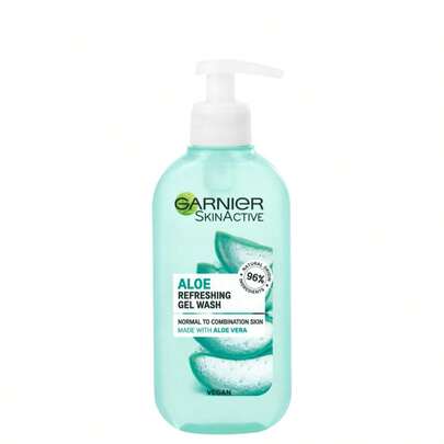 Garnier Natural Aloe Extract Gel Wash For Normal Skin 200 Ml