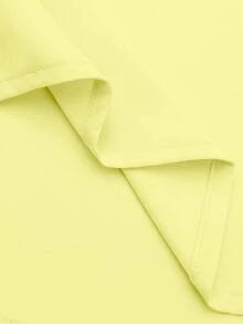 INAWLY 大码女式单排扣口袋休闲衬衫，长袖，纯色