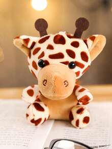 12 Stück 45 Zoll Mini Waldtier Plüsch Set, weiche Polyester Kuscheltiere, niedliche Plüschtiere in lebendigen Mischfarben, süße Wildtier Dekoration, perfekt für Feiertags-Dekorationen, thematische Partys, Geburtstagsgeschenke, Weihnachtsdekorationen, Heim- und Büro-Schreibtisch-Dekoration, Kawaii Tier Kollektion, modische Plüschtiere