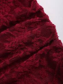 Sweetra Y2K Sexy Lace Asymmetric Shoulder Asymmetrical Hem Dress