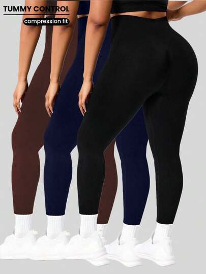 Rhythm Era Leggings deportivos sin costuras de cintura alta para mujer de talla grande