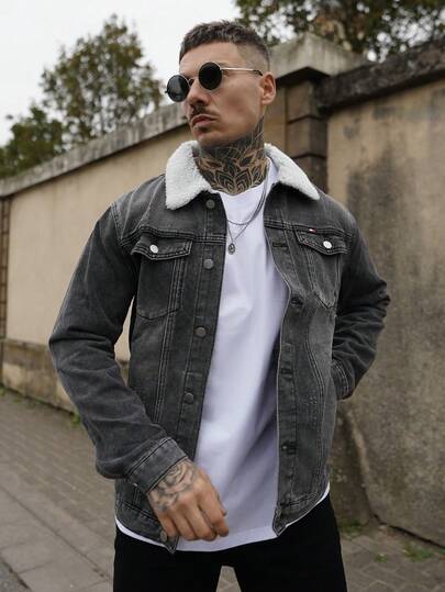 Artur Kramer 秋季复古美式男士牛仔夹克