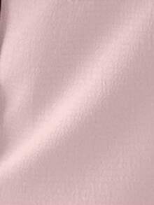 Women's Contrast Trim Lapel Loose Long Sleeve Pajama Set Light Pink Pajama Set Two Pieces Sleepwear Set Women Lounge Wear Sets, Fall & Winter Clothes - Pink - View 7