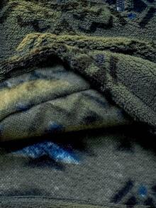 男童休闲西部牛仔风格羊毛夹克