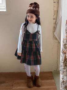 DAZY 女童格子衬衫