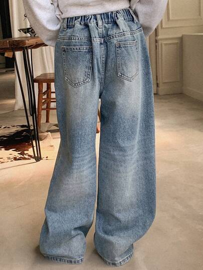 DAZY Tween Girls Flare Leg Jeans
