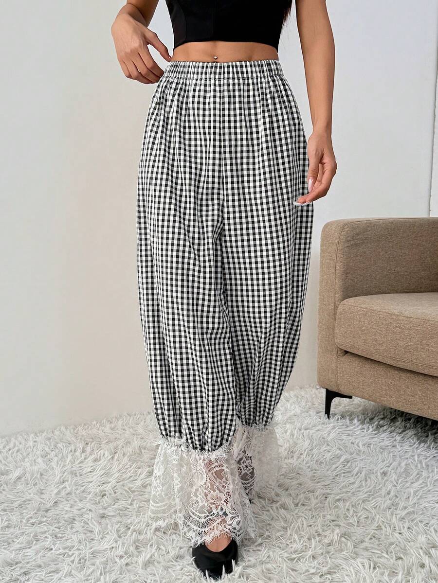 SHEIN Unity 2025 Autumn/Winter New High Waist Slimming Black & White ...