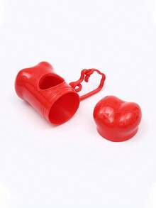 PETSIN Pet Garbage Bag Storage (Solid Color Bone Shape) And 5 Packs Disposable Feces Bag Dog Excrement Collection Bag Dispenser - Multicolor - View 11