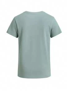 Puma Essentials Women T-Shirt Green - Green - View 2