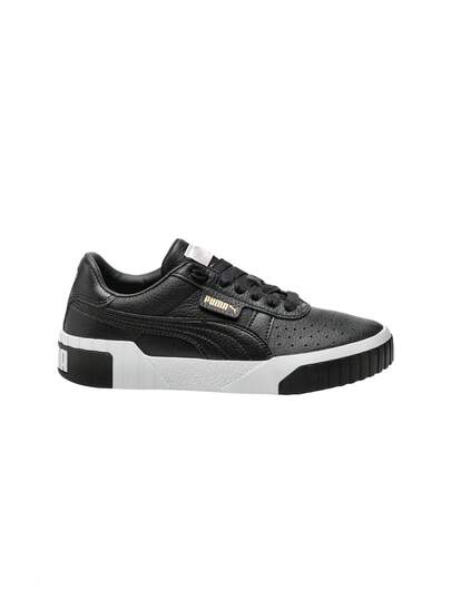 Puma Cali Skate Women's Sneakers Black And White 369155