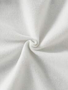 SHEIN Mirajuku 青少年男童休闲纯色轻薄灰色卫衣 - 淺灰色 - 查看 4