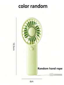 1 件夏季手持便捷小风扇家用户外迷你冷却风扇（颜色随机），派对礼物，女士袜子填充物，袜子创意，小礼物，有趣的礼物 - Random - 查看 16
