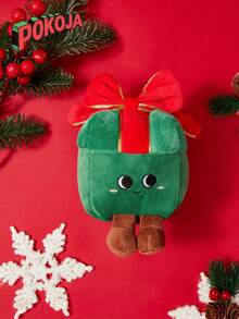 可爱拟人化笑脸马克杯圣诞树花环礼盒毛绒玩具节日装饰圣诞礼物 - 彩色 - 查看 19