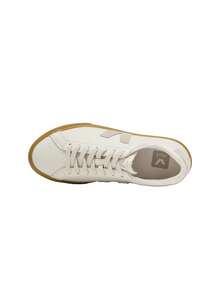 Veja Esplar Leather Women's Sneakers Beige EO0220906A - White - View 3