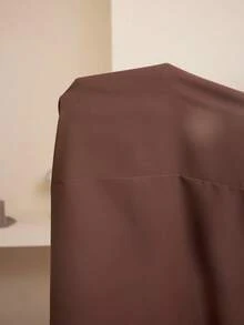 Veilorie Elegant damklänning med broderad utsvängd ärm i arabisk stil, höst - Kaffebrun - Visa 9