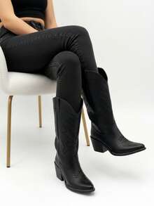 BOTAS RODEO COWGIRL - Negro - Ver 3