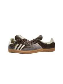 Adidas Samba OG Unisex Sneakers Brown / Putty Grey / Gold Metallic JI2060