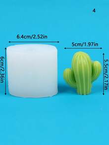 Khuôn silicon cây mọng nước, trang trí máy tính để bàn tại nhà, nghệ thuật trang trí nến thủ công tự làm, khuôn trang trí nến thơm thủ công, lô hội hoặc xương rồng, trang trí chậu sáng tạo, khuôn nến thịt cuộc sống vĩnh cửu không héo úa - trắng - Xem 18