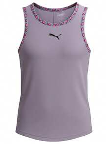 Puma Hypernatural Women Slvless Tank Purple - Purple - View 1