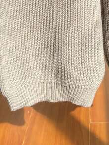 SHEIN Sparklyn 少女休闲针织毛衣裤套装，秋冬季