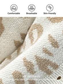 Flirla Sexy Leopard Print Loose Casual Cardigan For Women