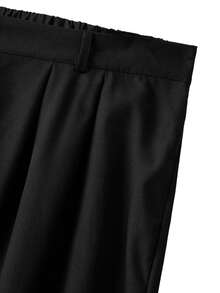 Regalyn Große Größen Lässig Gestreiftes Langarm Hemd + Minimalistische Lässig Lange Hose 2 Stücke Set