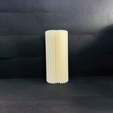 象牙色纸板底座架、折叠柱架、婚礼道具、落地展示柱架、DIY 底座盒，带圆形顶板，折叠纸质圆柱底座，婚礼生日蛋糕花架，最佳礼物、婚礼装饰、家居装饰、房间装饰、毕业生日装饰、派对装饰、单身派对