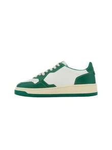 Autry WMNS MEDALIST LOW - LEAT LEAT WHT GREEN - View 5