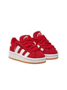 Adidas Campus Kids' Sneakers Premium Modern Anti-Slip Casual Weekend Walking White JI4336 - 更佳猩紅色/雲白/更佳猩紅色 - 查看 2