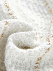 Ellevyn Quần short nữ, đa năng, thanh lịch, kiểu Pháp dễ phối đồ, thích hợp cho đi làm, mùa thu/đông. - trắng - Xem 9